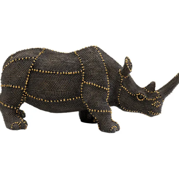 deco_figurine_rhino_rivet_0.webp Discount KARE Design Deco Figurine Rhino Rivets Pearls 26cm