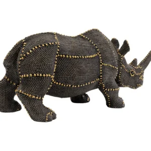 Discount KARE Design Deco Figurine Rhino Rivets Pearls 26cm
