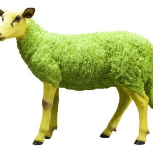 Clearance KARE Design Deco Figurine Sheep Colore Green