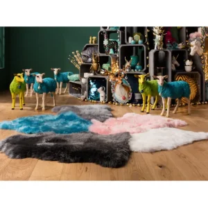 Clearance KARE Design Deco Figurine Sheep Colore Green