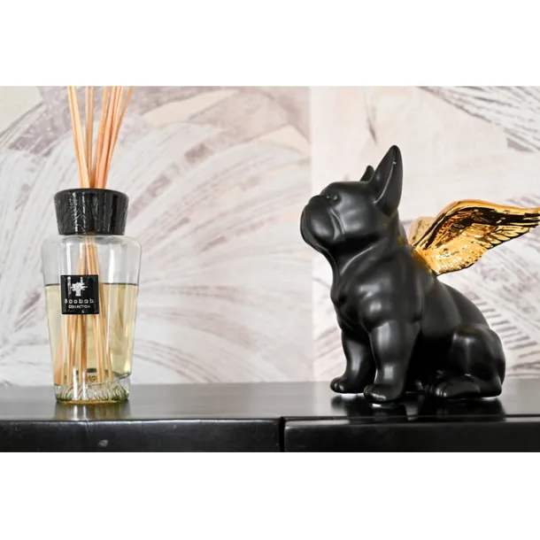 deco_figurine_sitting_ang_1.webp Best KARE Design Deco Figurine Sitting Angel Dog Gold-Black