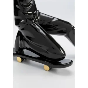Discount KARE Design Deco Figurine Skating Astronaut Black 21cm
