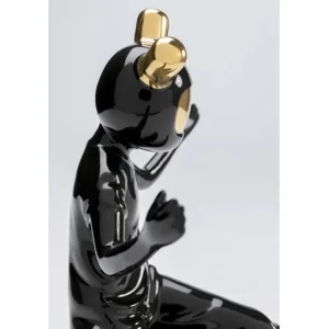 Discount KARE Design Deco Figurine Skating Astronaut Black 21cm