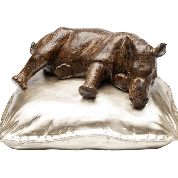 deco_figurine_sleeping_rh_0.webp Online KARE Design Deco Figurine Sleeping Rhino 37cm