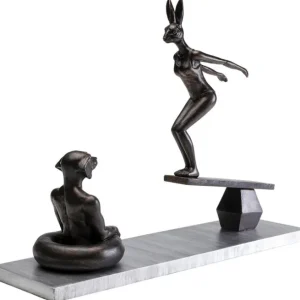 Best KARE Design Deco Figurine Splash 42cm