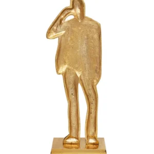 Discount KARE Design Deco Figurine Standing Man Gold 62cm
