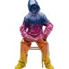 Sale KARE Design Deco Figurine Street Art Boy Rainbow 36cm