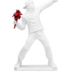 Online KARE Design Deco Figurine Street Art Bouquet White 67cm