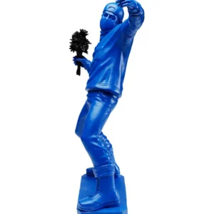 Hot KARE Design Deco Figurine Street Art Bouquet Blue 67cm