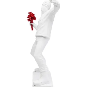 Online KARE Design Deco Figurine Street Art Bouquet White 67cm