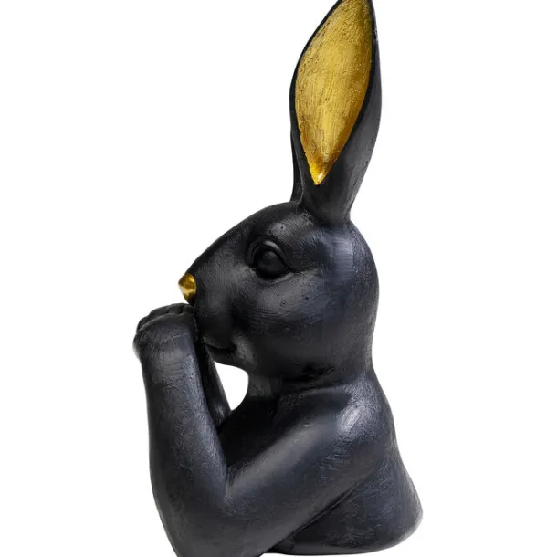 deco_figurine_sweet_rabbi_2.webp Online KARE Design Deco Figurine Sweet Rabbit Black 23cm