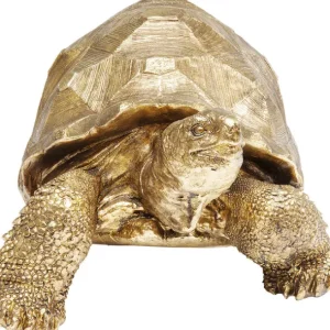 Sale KARE Design Deco Figurine Turtle Gold Medium 40cm
