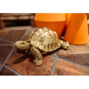 Sale KARE Design Deco Figurine Turtle Gold Small