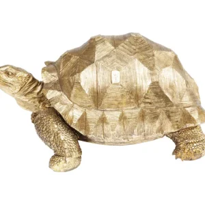 Sale KARE Design Deco Figurine Turtle Gold Medium 40cm