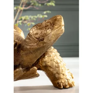 Discount KARE Design Deco Figurine Turtle Gold Big