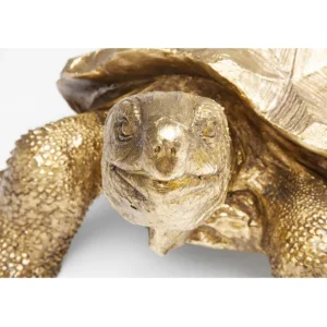 Sale KARE Design Deco Figurine Turtle Gold Medium 40cm