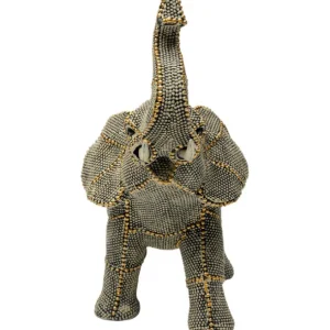 Online KARE Design Deco Figurine Walking Elephant Pearls 24cm