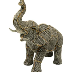 Online KARE Design Deco Figurine Walking Elephant Pearls 24cm