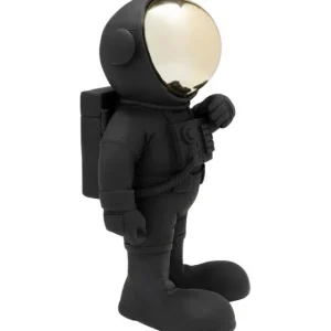Fashion KARE Design Deco Figurine Welcome Astronaut Black 27cm