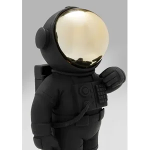 Fashion KARE Design Deco Figurine Welcome Astronaut Black 27cm