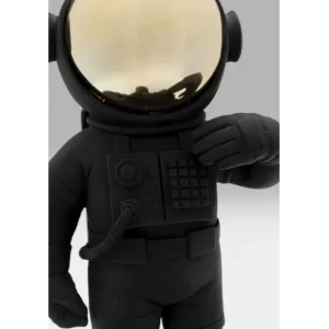 Fashion KARE Design Deco Figurine Welcome Astronaut Black 27cm