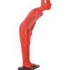 Discount KARE Design Deco Figurine Welcome Guest Red XL 164cm