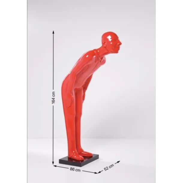 deco_figurine_welcome_gue_6-2.webp Discount KARE Design Deco Figurine Welcome Guest Red XL 164cm