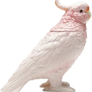 Best KARE Design Deco Jar Exotic Bird 23cm