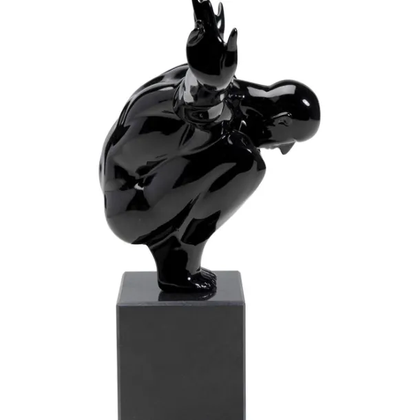 deco_object_athlet_black__2.webp Online KARE Design Deco Object Athlet Black Small 43cm