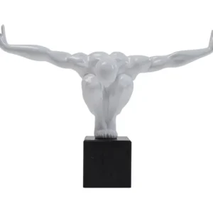 Clearance KARE Design Deco Object Athlet White Small
