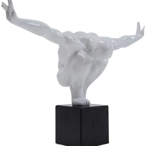 deco_object_athlet_white__2.webp Clearance KARE Design Deco Object Athlet White Small