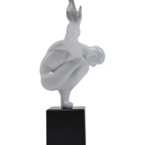 Clearance KARE Design Deco Object Athlet White Small