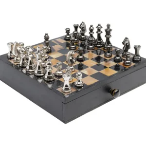 Clearance KARE Design Deco Object Chess Antique 36x33cm