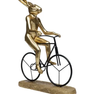 New KARE Design Deco Object Cyclist Rabbit 39cm