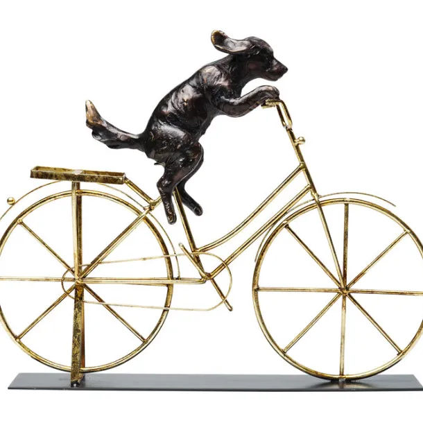 deco_object_dog_with_bicy_0.webp Sale KARE Design Deco Object Dog With Bicycle 44cm