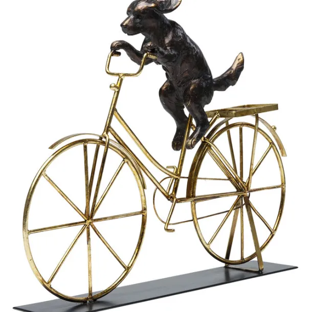 deco_object_dog_with_bicy_1.webp Sale KARE Design Deco Object Dog With Bicycle 44cm