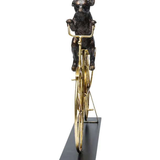 deco_object_dog_with_bicy_3.webp Sale KARE Design Deco Object Dog With Bicycle 44cm