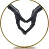 Discount KARE Design Deco Object Elements Heart Hand 62cm