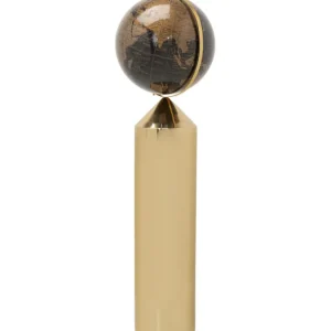 Fashion KARE Design Deco Object Globe Top Gold 132cm