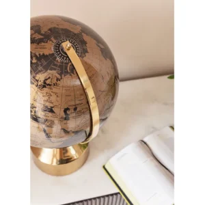 Sale KARE Design Deco Object Globe Top Gold 47cm