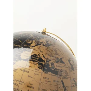 Fashion KARE Design Deco Object Globe Top Gold 132cm