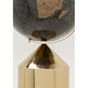 Fashion KARE Design Deco Object Globe Top Gold 132cm