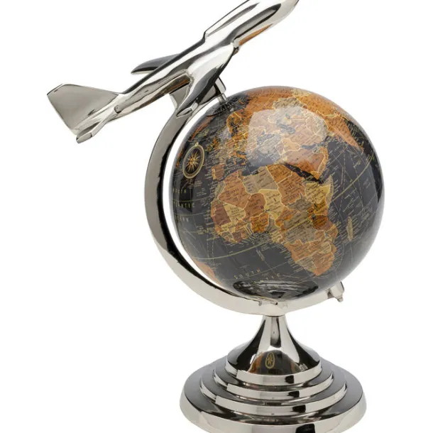 deco_object_globe_top_pla_0.webp Best KARE Design Deco Object Globe Top Plane 39cm