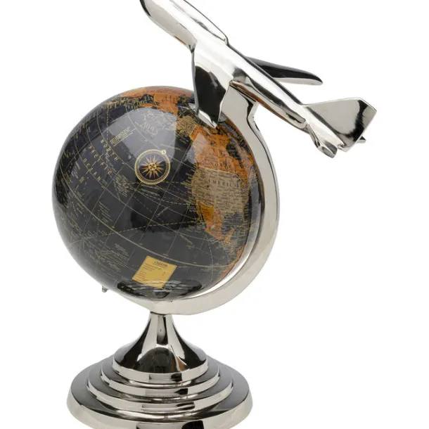 deco_object_globe_top_pla_2.webp Best KARE Design Deco Object Globe Top Plane 39cm