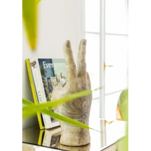 Sale KARE Design Deco Object Hand Victory Tattoo Eye 36cm