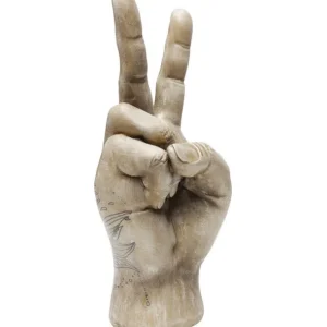 Sale KARE Design Deco Object Hand Victory Tattoo Eye 36cm