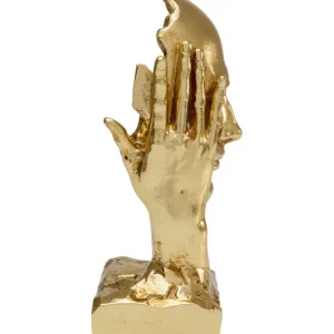 New KARE Design Deco Object In my Mind Gold 30cm