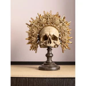 Sale KARE Design Deco Object King Skull 42cm