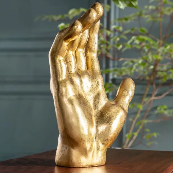 deco_object_mano_gold_cm_1.webp Fashion KARE Design Deco Object Mano Gold 35cm