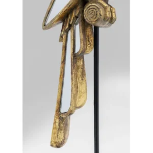 Best KARE Design Deco Object Mirrored Parrot 53cm